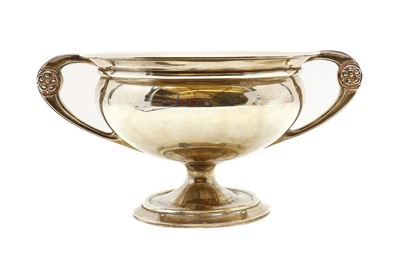 Lot 69 - A silver punch bowl