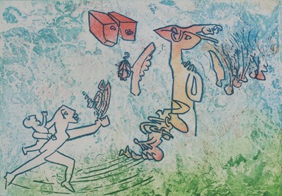 Lot 342 - Roberto Matta (Chilean-Italian, 1911-2002)