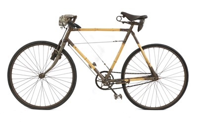 Lot 51 - A bamboo-framed bicycle
