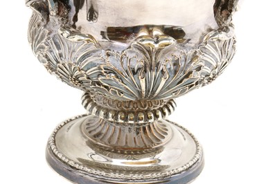 Lot 85 - A silver-plated champagne bucket