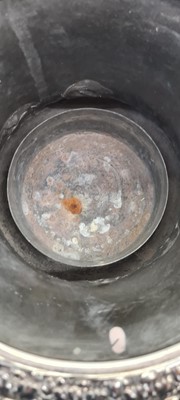 Lot 85 - A silver-plated champagne bucket