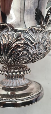 Lot 85 - A silver-plated champagne bucket