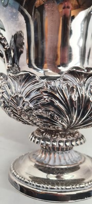 Lot 85 - A silver-plated champagne bucket