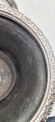 Lot 85 - A silver-plated champagne bucket