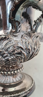 Lot 85 - A silver-plated champagne bucket