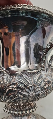 Lot 85 - A silver-plated champagne bucket