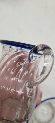 Lot 210 - A group of glass tableware