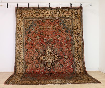 Lot 440 - A Sarough carpet