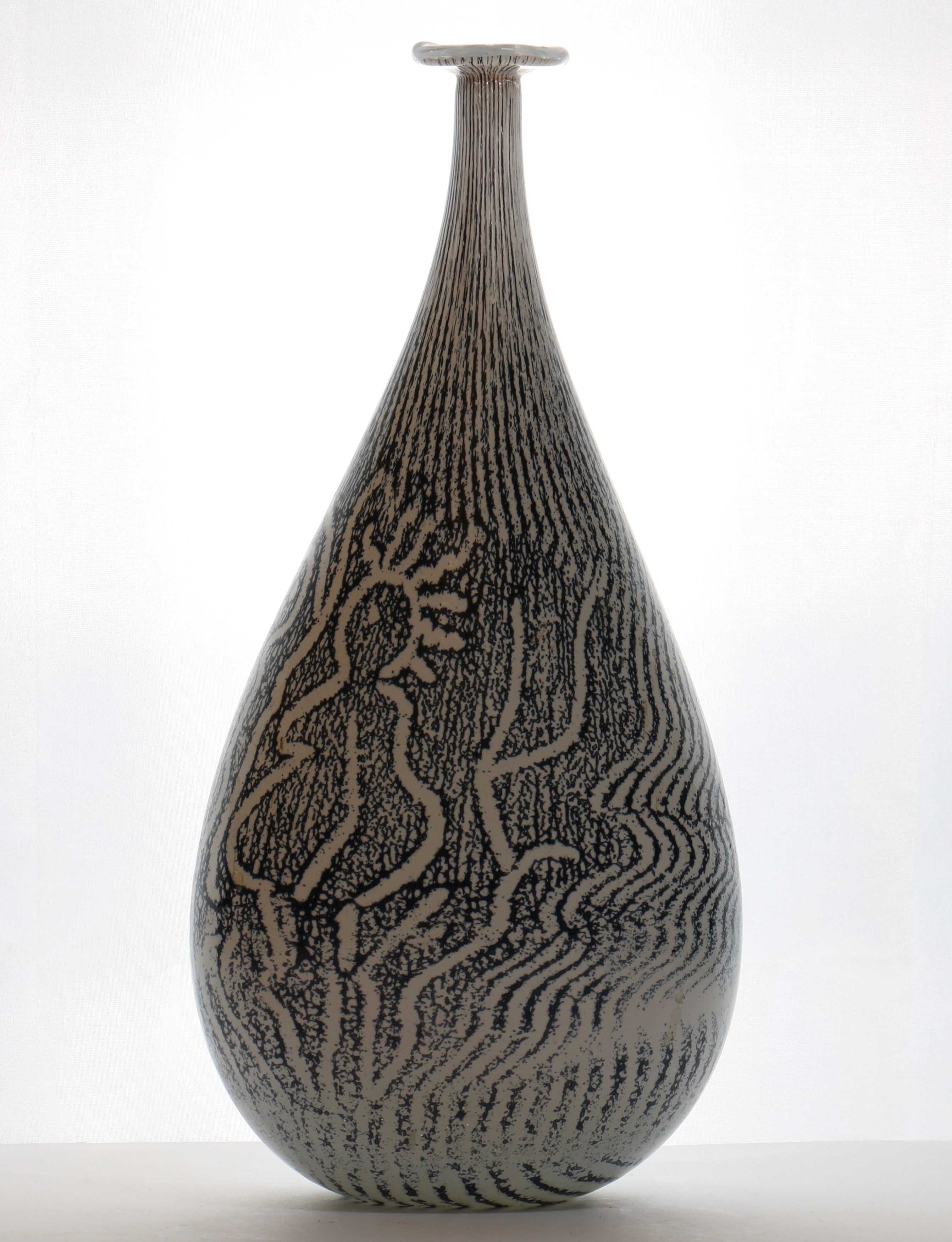 Lot 264 A Siddy Langley studio glass vase