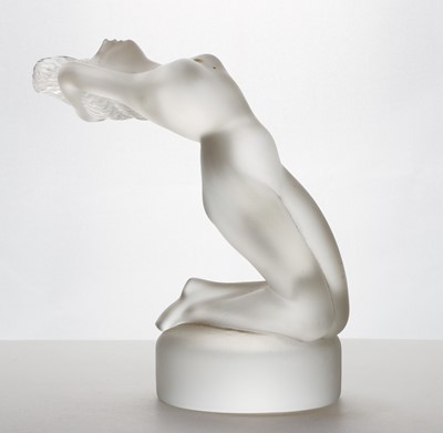 Lot 232 - A Lalique glass 'Chrysis' figure