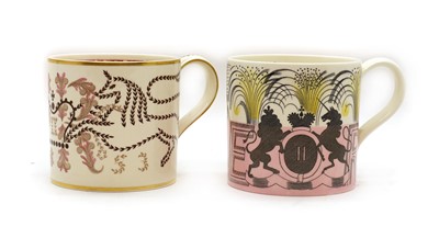 Lot 164 - Two Eric Ravillious Wedgwood Coronation mugs