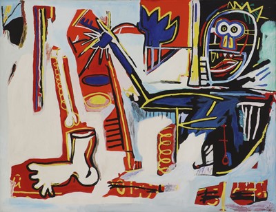 Lot 184 - 21st Century School, after Jean-Michel Basquiat