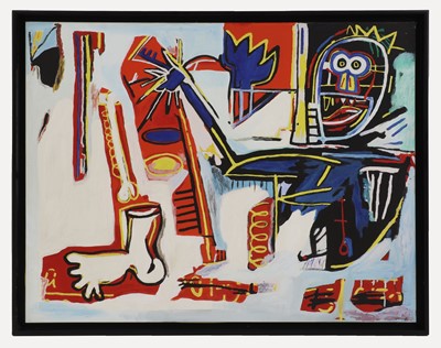 Lot 184 - 21st Century School, after Jean-Michel Basquiat