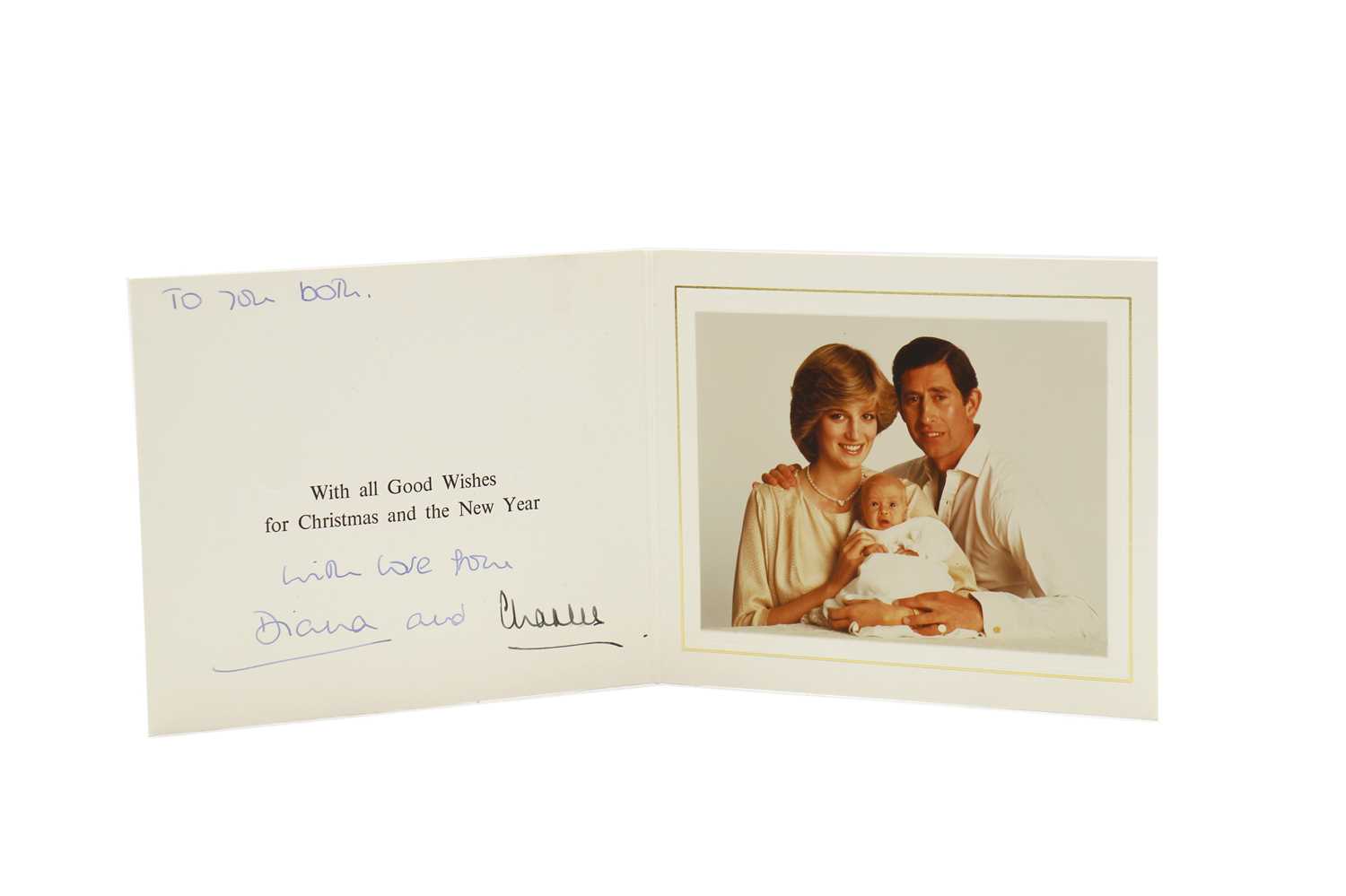 Lot 243 - A signed Royal Christmas card