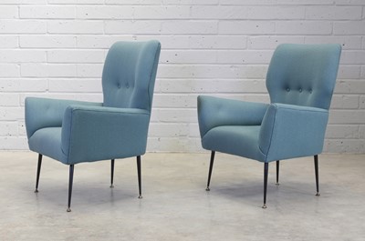 Lot 458 - A pair of 'Lina' armchairs