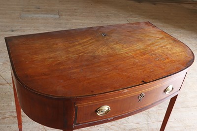 Lot 175 - ☘ A George III mahogany side table