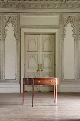 Lot 175 - ☘ A George III mahogany side table
