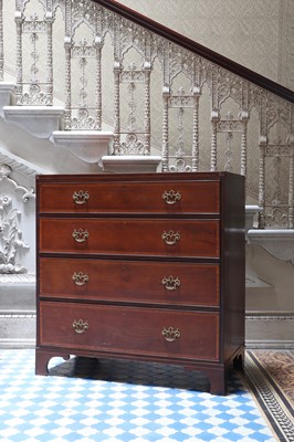 Lot 227 - ☘ A George IV mahogany chest