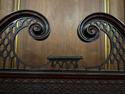 Lot 228 - ☘ A pair of mahogany display cabinets