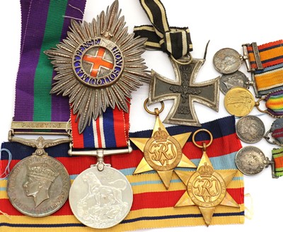 Lot 242 - Medals; WWI and WWII