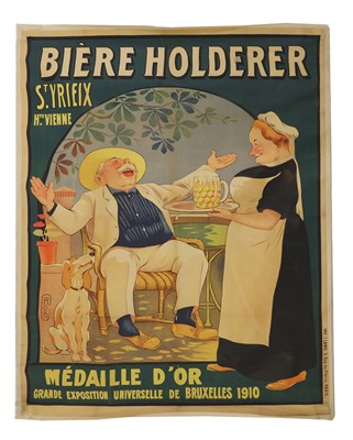 Lot 134 - A French beer poster