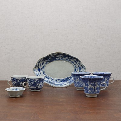 Lot 114 - A collection of Chinese blue and white