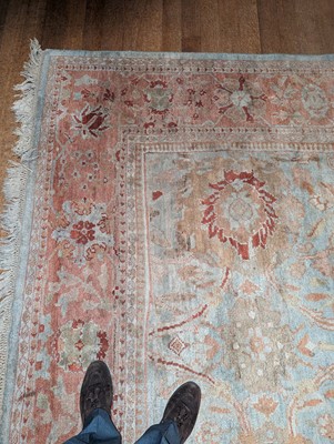 Lot 155 - ☘ A Ziegler Sultanabad pattern carpet