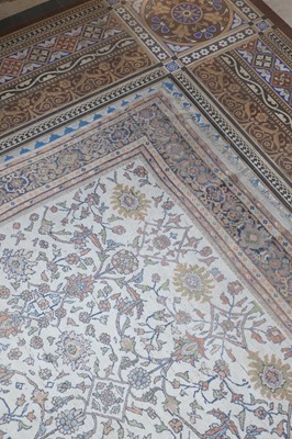 Lot 158 - ☘ A Turkish Sparta carpet