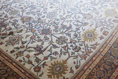 Lot 158 - ☘ A Turkish Sparta carpet