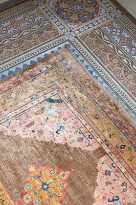 Lot 102 - ☘ A Kurdish wool carpet