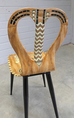 Lot 330 - An Italian 'Musicale' chair