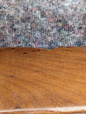 Lot 408 - An Arts and Crafts walnut metamorphic library chair