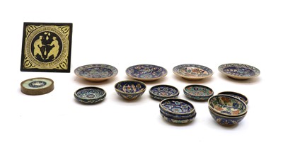 Lot 233 - An Iznik pottery tile