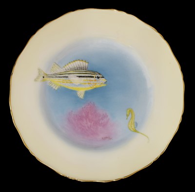 Lot 178 - A group of twelve Royal Worcester porcelain plates