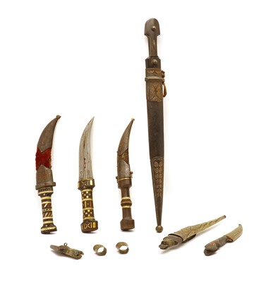 Lot 194 - A Caucasian Kindjal dagger