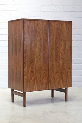 Lot 312 - A rosewood 'Kimberley' wine cabinet