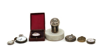 Lot 26 - A collection of silver watches