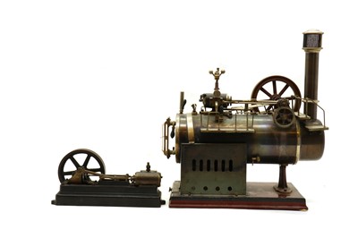 Lot 232 - A stationary steam engine