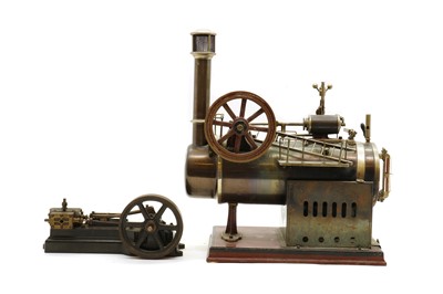 Lot 232 - A stationary steam engine