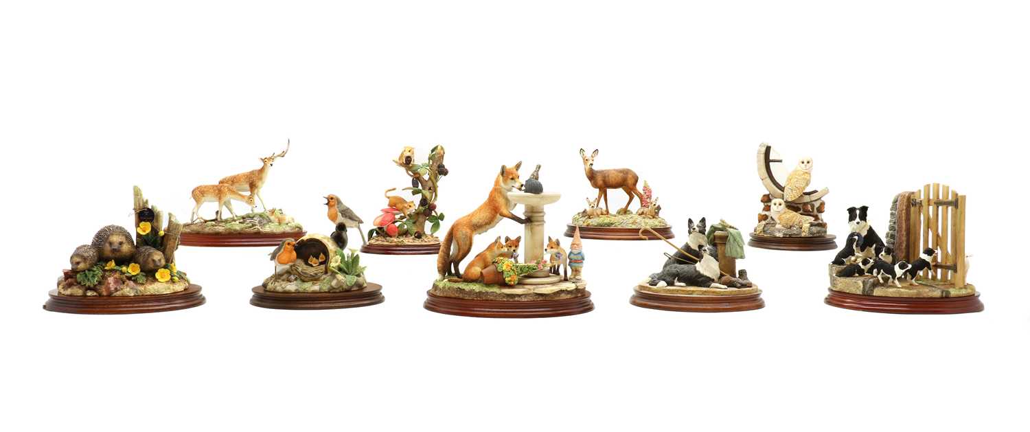 Lot 196 - A collection of Border Fine Arts models