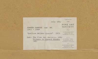 Lot 7 - Edward Bawden RA (1903-1989)