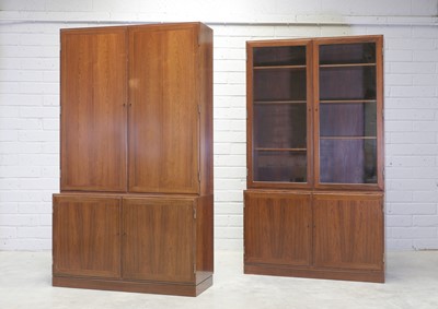 Lot 379 - A pair of Danish rosewood cabinets