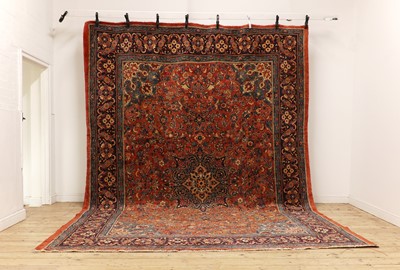 Lot 306 - A Mahal carpet