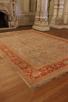 Lot 156 - ☘ A Ziegler Sultanabad pattern wool carpet