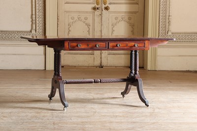 Lot 149 - ☘ A Regency mahogany sofa table