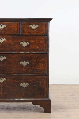 Lot 136 - A mulberry chest of drawers