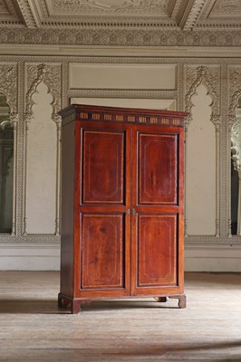 Lot 288 - ☘ A George IV mahogany hanging cupboard