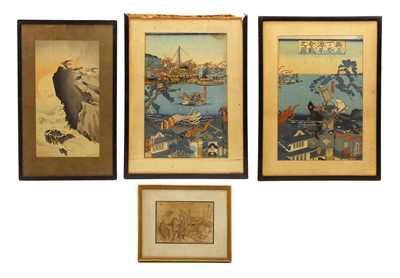 Lot 64 - A group of Japanese woodblock prints
