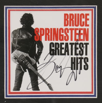 Lot 301 - A signed Bruce Springsteen poster