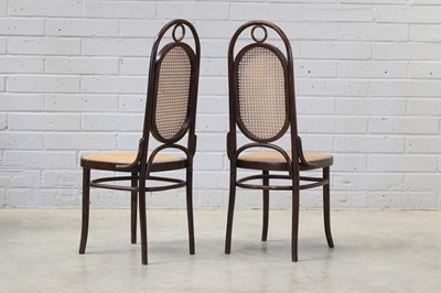 Lot 154 - A pair of Czech 'Model No.17' bentwood chairs